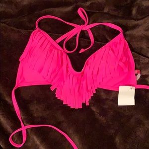 Pink Bikini Top Size Medium